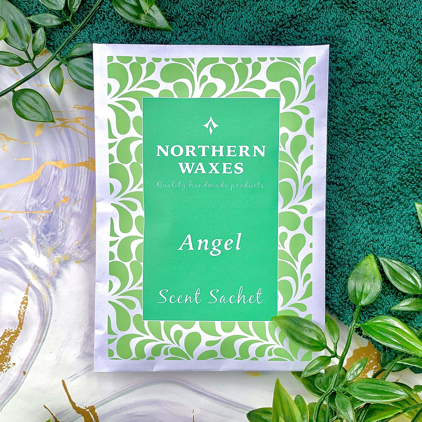 Angel scented sachet / drawer liner northernwaxes