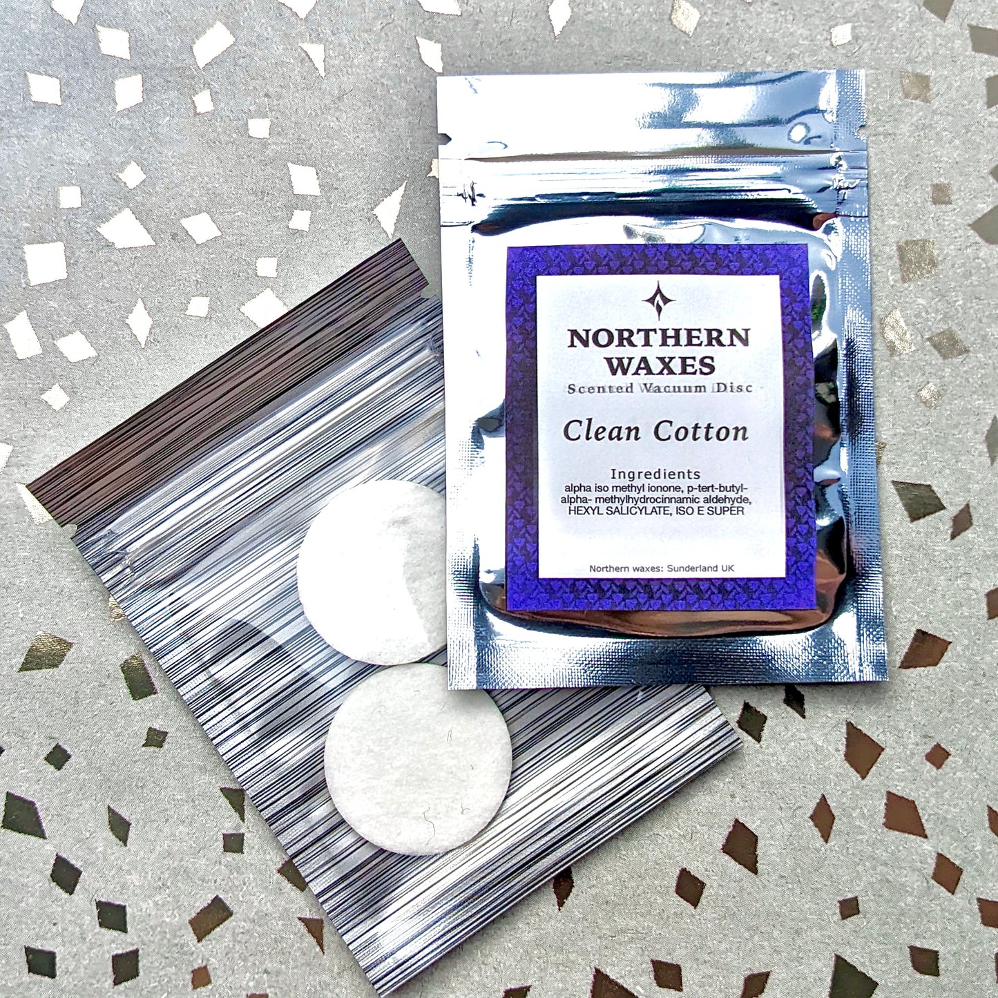 Clean Cotton scented vacuum discs by northernwaxes