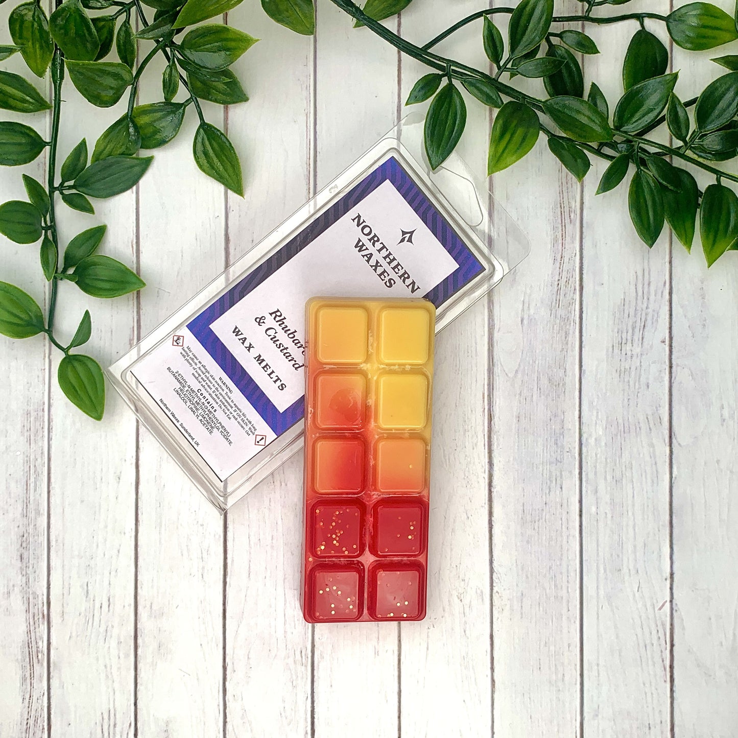 Rhubarb & Custard scented wax melts northernwaxes