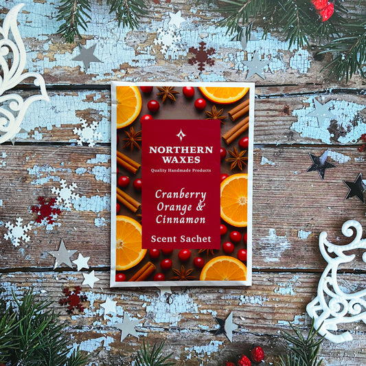 Cranberry, Orange & Cinnamon - Christmas Scented Sachet