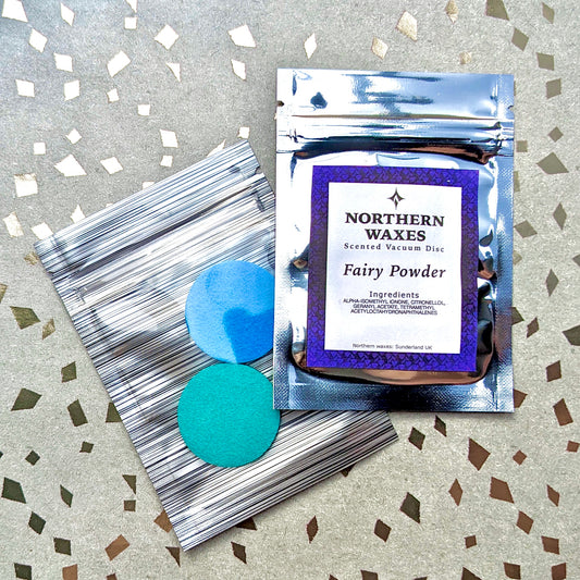 Fairy Powder scented vacuum discs by northernwaxes