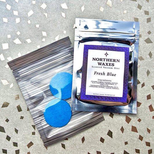 Fresh Blue unstoppable scented vacuum discs by northernwaxes
