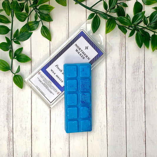 Fresh Blue scented wax melts northernwaxes