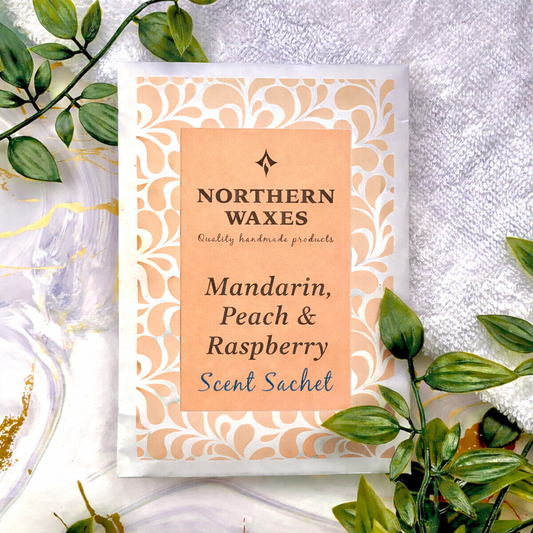 Mandarin, Peach & Raspberry - Scented Sachet