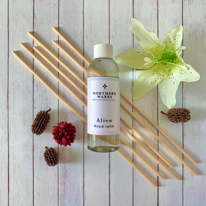 Black Orchid Reed Diffuser by Northernwaxes