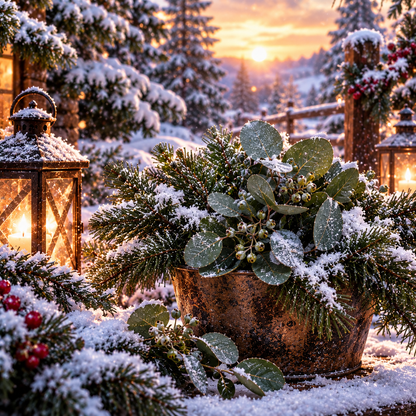 Shimmering Snow