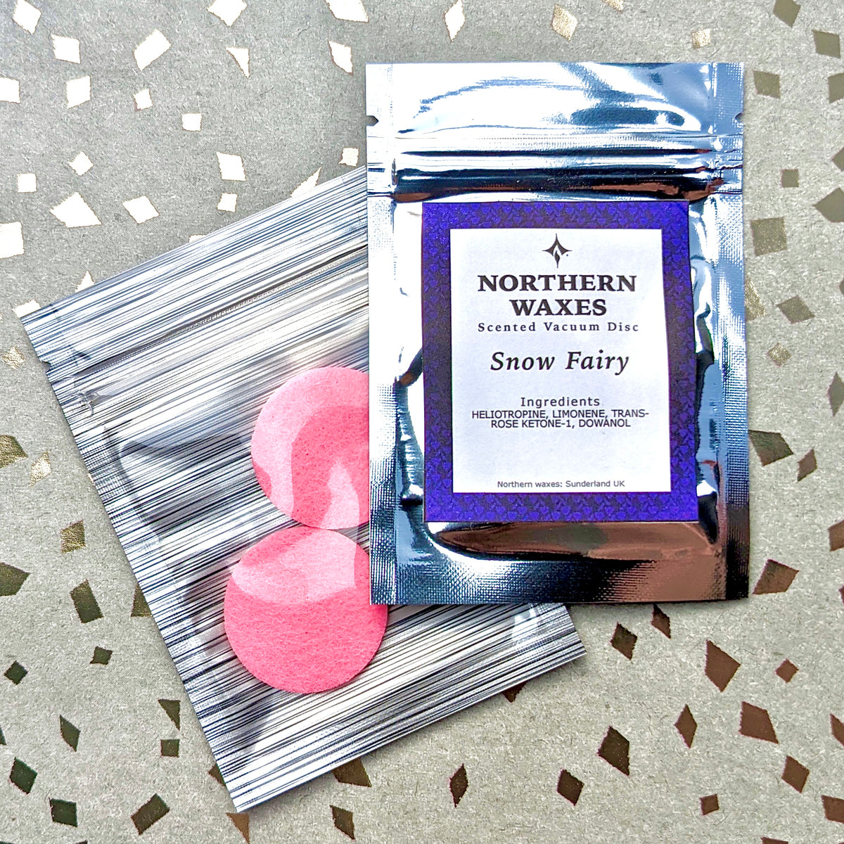 Snow Fairy scented vacuum discs by northernwaxes