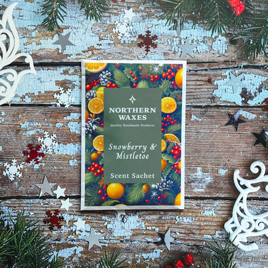 Snowberry Mistletoe - Christmas Scented Sachet