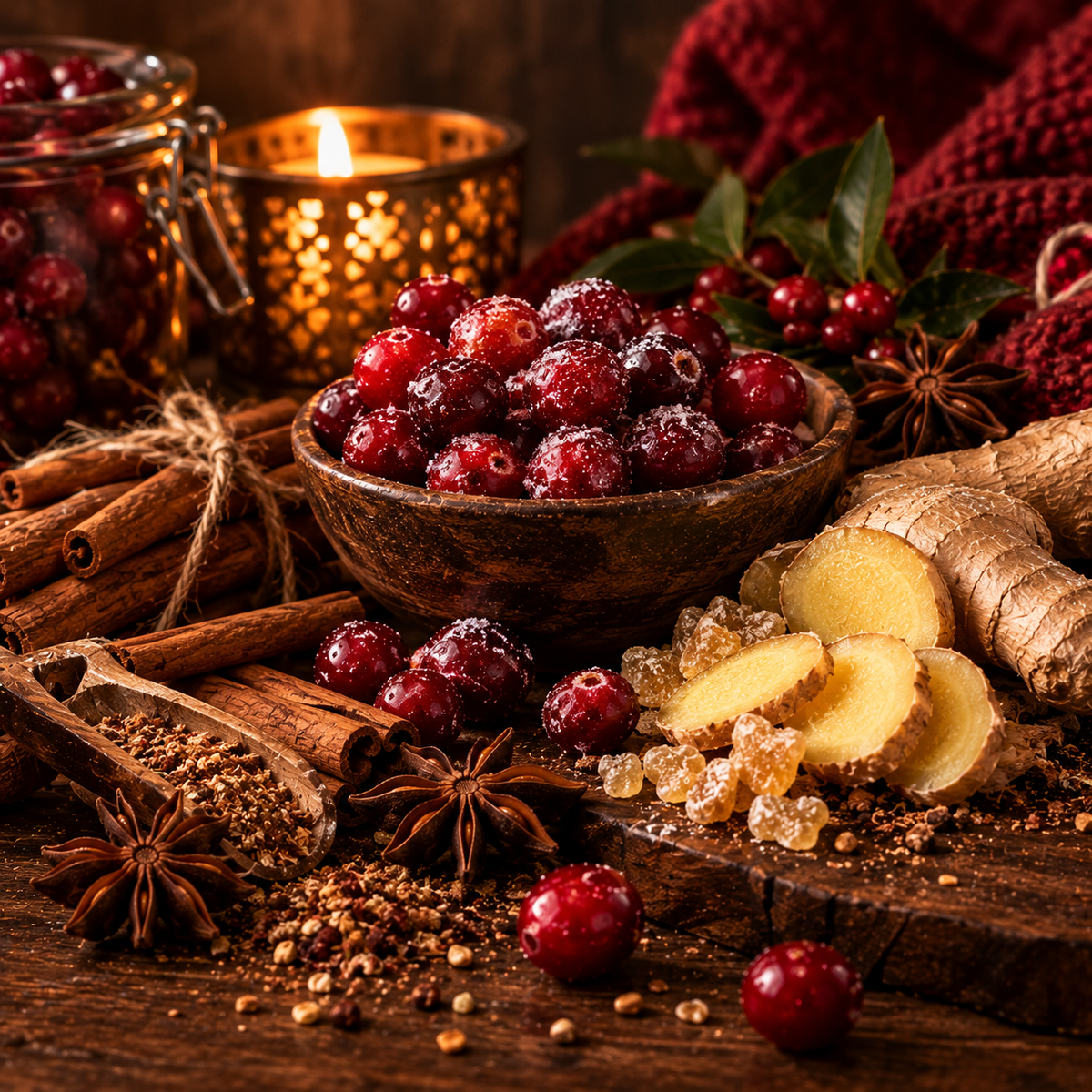 Cranberry & Spiced Ginger