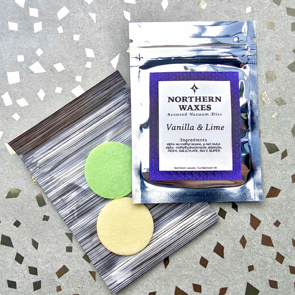 Vanilla & Lime Scented Vacuum Discs (New)